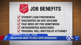 What it lacks in entry-level salary, the Salvation Army makes up for with 'unusual' benefits