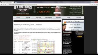 Draft Analyzer Tutorial