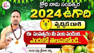 వృశ్చిక రాశి 2024: : Astrologer Nandibhatla Srihari Sharma | Scorpio Horoscope 2024 | Rasi Phalalu