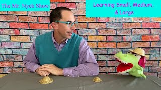 Learning Small, Medium, and Large | Educational videos for kids