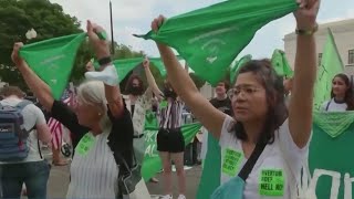 Celebrations and protests following the supreme court ruling on abortion rights | NewsNation Prime