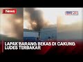 Lapak Barang Bekas di Cakung Ludes Terbakar