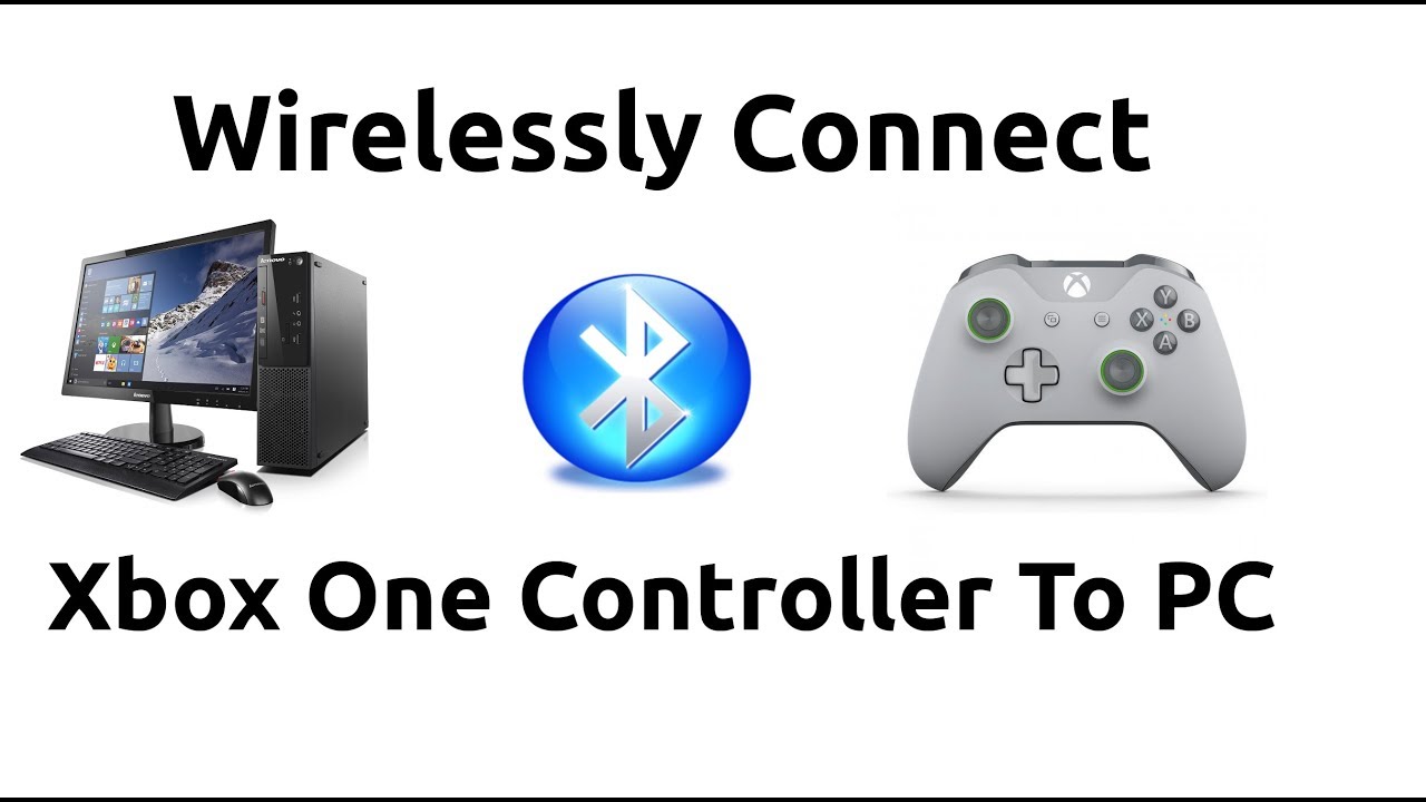 How To Wirelessly Connect Xbox One Controller To PC Via Bluetooth - YouTube