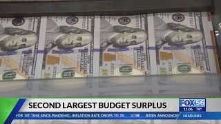 Kentucky is seeing the second largest budget surplus in the states history