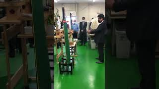 九州工場　新型DLC成膜装置火入れ式①