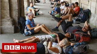 First ever red extreme heat warning issued in UK as Europe hit by heatwave  - BBC News