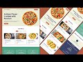 Build a Delicious Pizza Website with HTML & CSS 🍕  Responsive Design Tutorial 🚀  MZCode01 #webdesign
