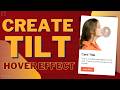 Create Stunning 3D Tilt Hover Effects with VanillaTilt.js, HTML & CSS | Step-by-Step Tutorial