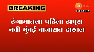 Seasons first Hapus | आंबे खवय्यांसाठी खुशखबर, हंगामातला पहिला हापूस नवी मुंबई बाजार समितीमध्ये दाखल