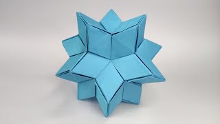 Origami CELESTIAL kusudama by Joseph Hwang