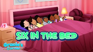 Six in the Bed | Counting with Gracie’s Corner | Kids Songs + Nursery Rhymes