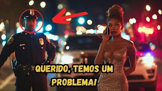 ELA sofreu uma prisão humilhante, mas quando seu marido chegou... os policiais tremeram