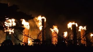 須賀川・松明あかし　日本三大火祭り