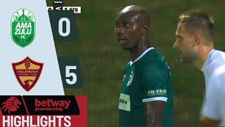 Amazulu FC vs Stellenbosch FC | Betway premiership league | Highlights | Goals