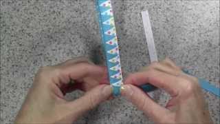 Easy Woven Ribbon Headband Tutorial with Really Reasonable Ribbon