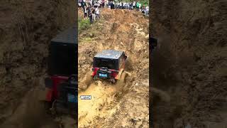 CONQUERING THE OFF-ROAD GAUNTLET - RUBICON #short #offroad #fyp