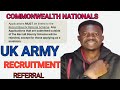 Update: The British Army recruitment 2024: How to get a referral