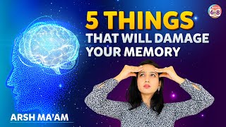 5 things that will damage your memory | Students Must watch This | BYJU'S