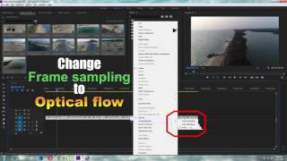 Premiere Pro CC Optical Flow as Default