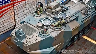 陸上自衛隊･水陸機動団の米艦での水陸両用車(AAV)訓練 in フィリピン