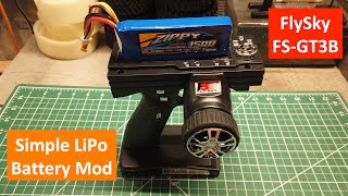 How To Mod FlySky FS-GT3B to Use LiPo Battery In Few Simple Steps!