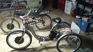 30mph Schwinn Meridian 48v 1000w 20ah eTrike