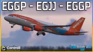 🔴 MSFS 2024 LIVE - easyJet Ops | Liverpool → Jersey → Liverpool | Fenix A320 SL