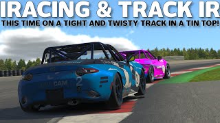 TrackIR & iRacing with no virtual mirror! | MX5 at Rudskogen