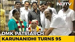 Celebrations In Chennai, Karunanidhi Turns 95 Today