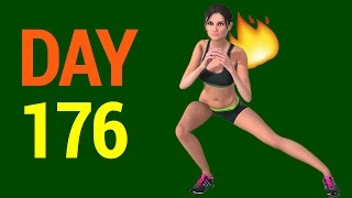 Day 176 - Daily Workout Plan: LEGS AND BUTT (93 Calories)