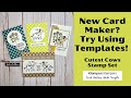 Learn Card Making From A Beginner Card Maker Using Card Templates