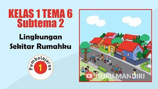 BDR Tematik Kelas 1 Tema 6 Subtema 2 Pembelajaran 1