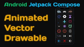 Android Jetpack Compose use Animated Vector Drawable