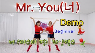 🌹Mr.You(너) Linedance(Beginner) - Demo 🌺너(미스터 팡) 라인댄스