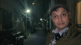 Tokyo Alleys at Night | Old Row Houses of Tsukishima