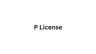Compliance Service: How to apply for P License