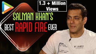 Salman Khan’s WITTIEST Rapid Fire ever | SRK Can do Anything | Aamir Khan