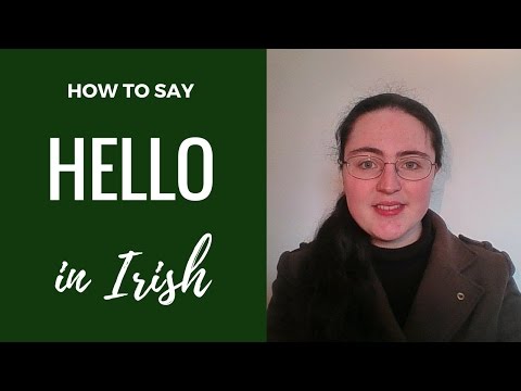 How do you say hello in mass language?