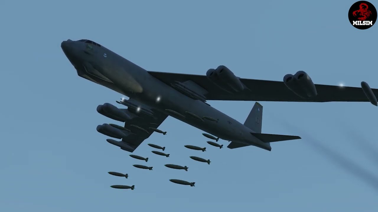 War In Ukraine #2 | MILSIM | US B-52 Bomber Strikes Russian Military ...