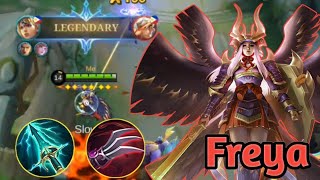 AGGRESSIVE FREYA LEGENDARY NEW EMBLEM!!