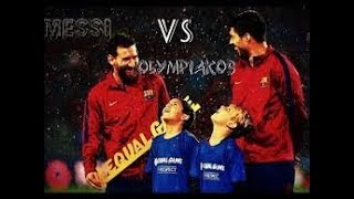 Lionel Messi Vs Olympiakos Home 18/10/2017 HD 1080i By Lionel Messi