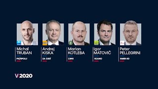 VOĽBY 2020 - Predvolebná diskusia - v utorok 25. 2. 2020 o 20:30 na TV Markíza