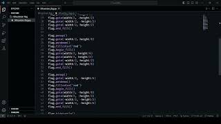 Drawing the Lithuanian flag using python