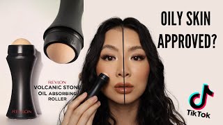 Revlon Oil Absorbing Volcanic Roller Review (Oily Skin Approved?)