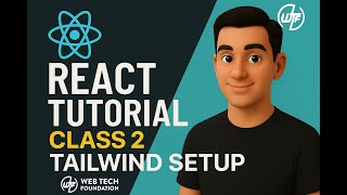 React JS Tutorial for Beginners | Class 2 – Styling: Inline, Internal, External CSS + Tailwind Setup