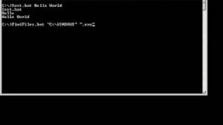 Lesson 3 Batch Scripts