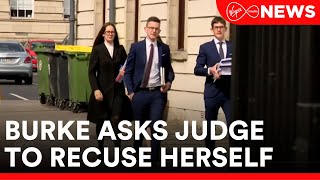 Solicitor Ammi Burke calls on a High Court judge to excuse herself from hearing her legal challenge