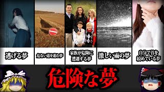 【ゆっくり解説】危険すぎる…絶対に見てはいけないヤバい夢10選