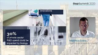 GapSummit 2020 talk: Dr Matthias Evers (Senior Partner, McKinsey & Company)