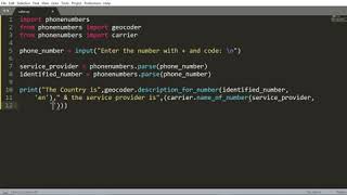 Identifying Phone Numbers Using Python | CodeinPython